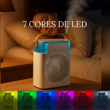 Mini Ventilador Aire Condicionado portátil 4 en 1